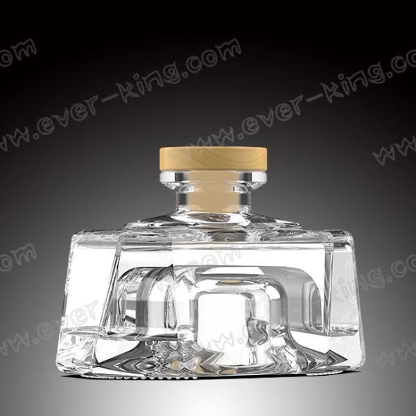 Extra Flint Rum Glass Bottle 750ml With Cork Cap