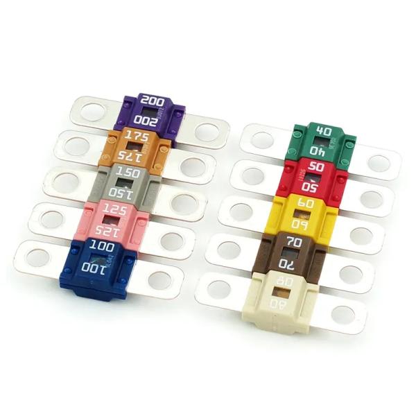 30A 40A 50A 60A 70A 80A 100A 125A 150A 175A 200A M6 Bolt type fuse PEC Pacific Brand