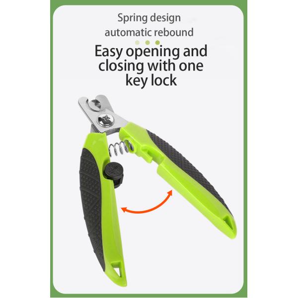 Sustainable Dog Nail Trimming Tools Green Pet Nail Clippers For Dogs