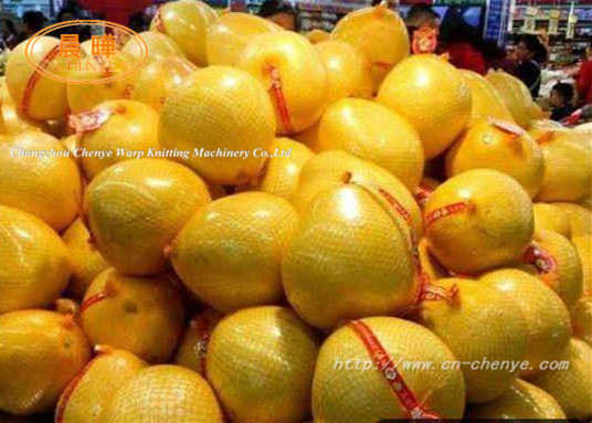 Double Needle Bar Vegetable Mesh Knotless Net Bag Machine