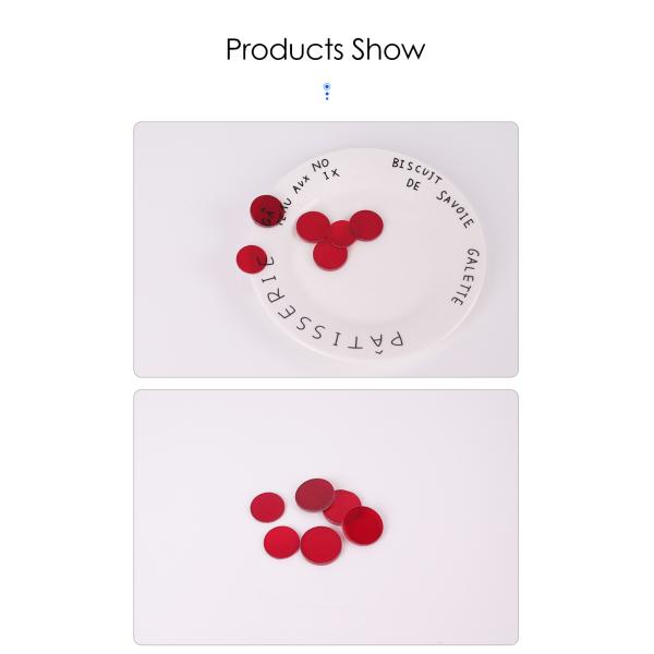 custom 600nm LongPass Red Glass Discs Ring HB600 IR Filter Window R-60 for camera lens