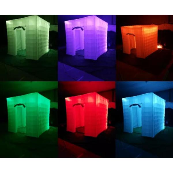 8 Ft Inflatable Cube Photo Booth UV Resistant PLT - 025 2 Years Warranty