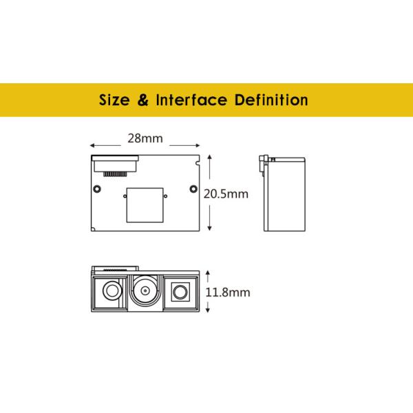 Embedded 1D 2D QR Code Barcode Scanner For POS Machine Handheld Device
