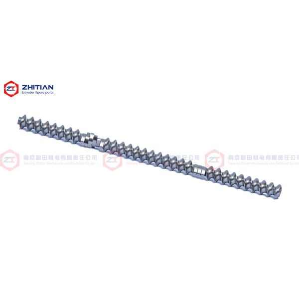 Corrosion Resistant Screw Elements for Twin Screw Extruder Processing Chemicals