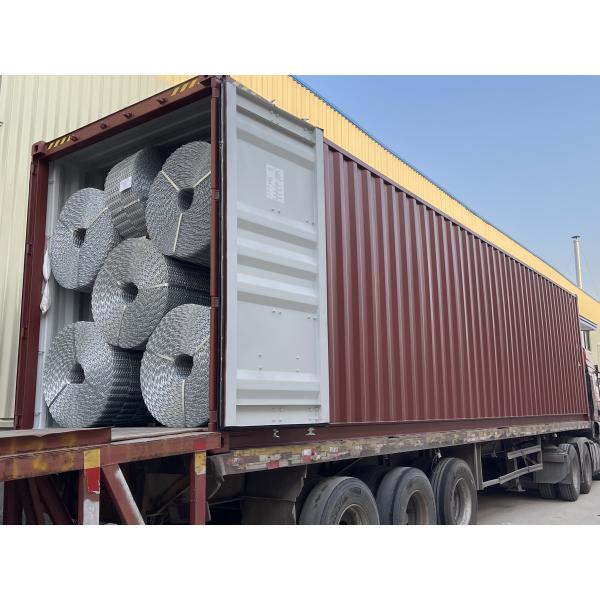 Hot Dipped Welded Pipeline Reinforced Steel Mesh 190.5mm For Oil And Gas