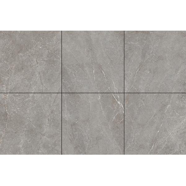 Anti-slip and Acid-Resistant Dark Gray 1000x1000mm Inside Floor Polished Glazed Porcelain Tile For Bedroom and Living Room