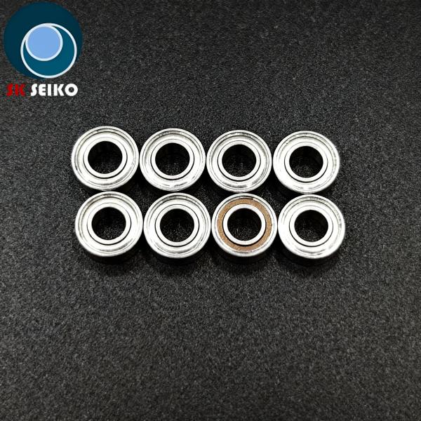 SR144ZZ 3.175*6.35*2.38 High Speed Dental Bearing Color Silver Torlon Cage Dental Bearing Ceramic Balls