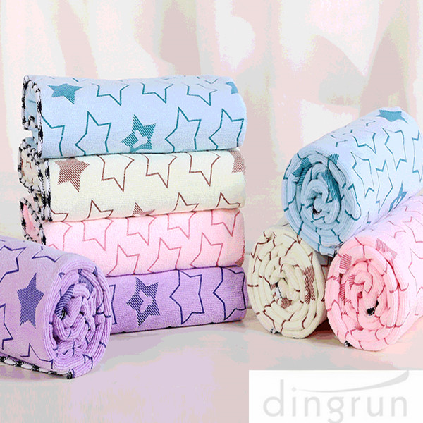 Cute Custom Microfibe Face Towels Easy Dry Hand Towel and Face Towel