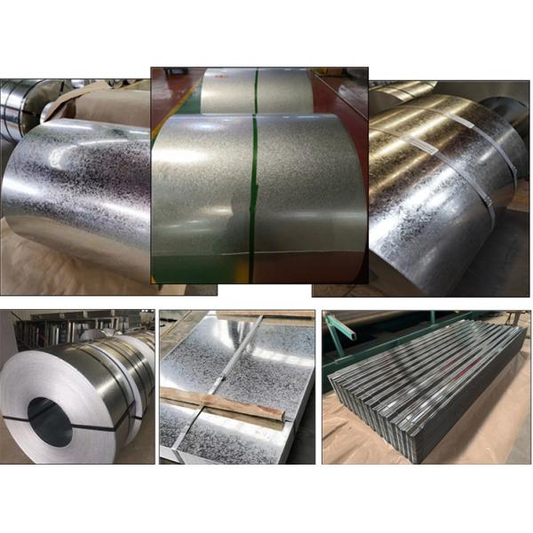 Corrugated Sheets Hot Dip Aisi Galvanized Steel Coils 508mm Id