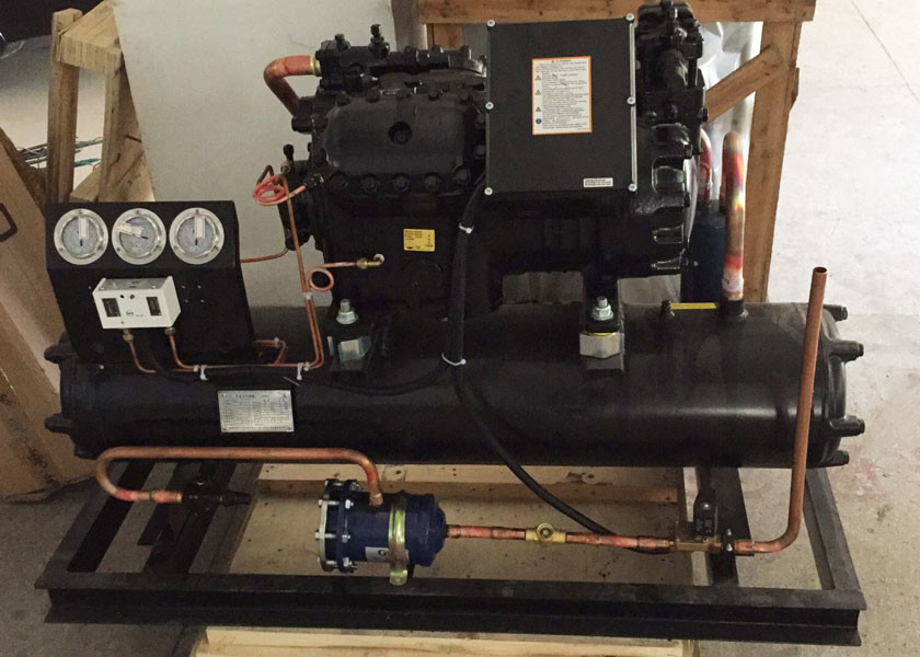 China Medium Temperature Hermetic Air Cooled Condensing Unit Refrigeration Equipment 15HP wholesale
