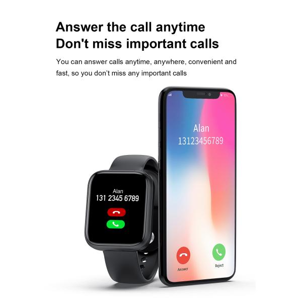 1.54inch X5 Smart Watch IP67 Heart Rate Blood Pressure Oxygen Watch Bracelet With Tws Earbuds