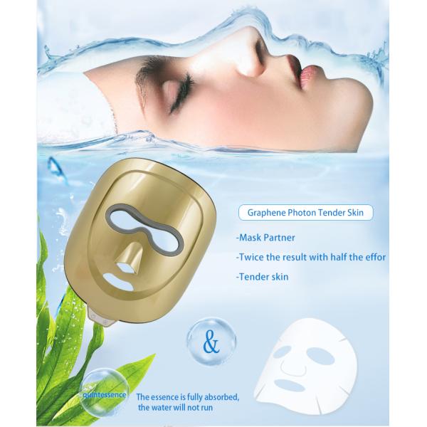 Face Mask 3 Colors LED Light Therapy Machine Skin Rejuvenation Acne Removal