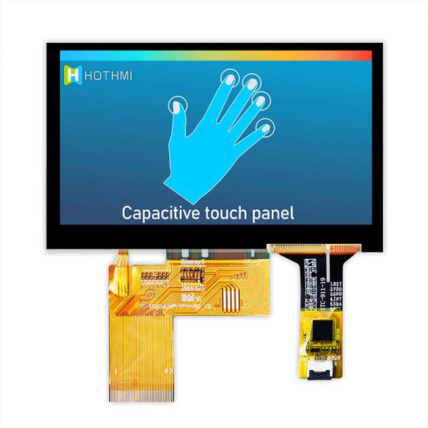800x480 4.3 Inch TFT LCD Display Module Capacitive Touch Screen