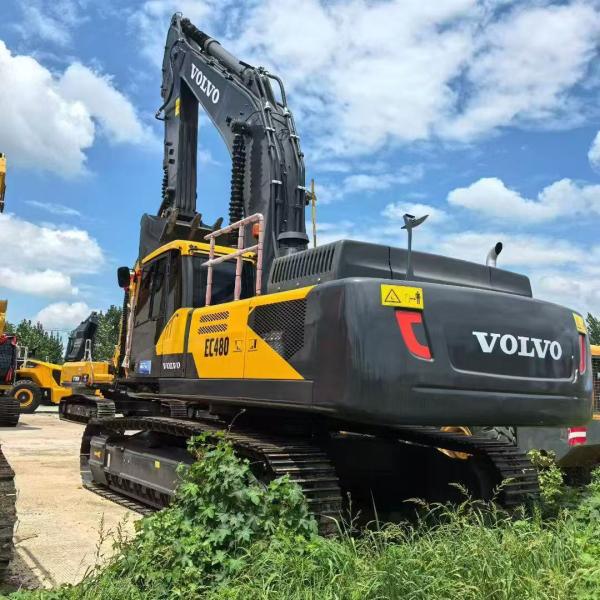 Used Volvo EC480 Excavator 48Ton Hydraulic Crawler 8Ton Operating Weight EPA
