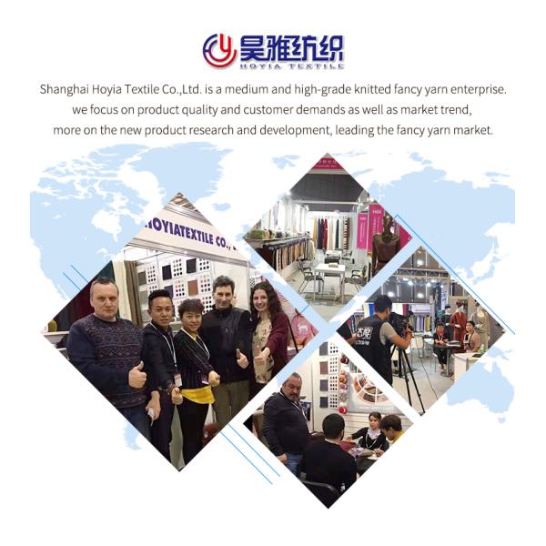 1/6.5NM DTY Chenille Polyester Yarn 100g 75g 50g 100% Polyester For Knitting