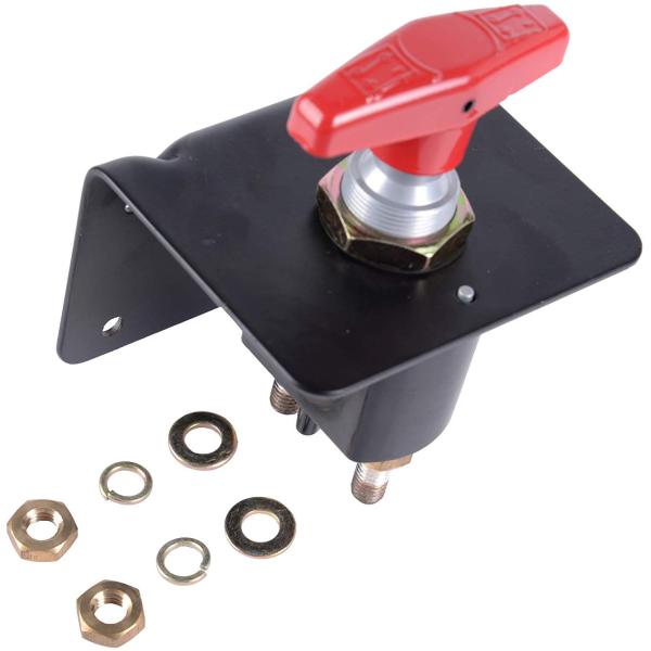 48V 300A Max Duty Master Battery Disconnect Isolator Switch With Install Plate With Mounting Panel