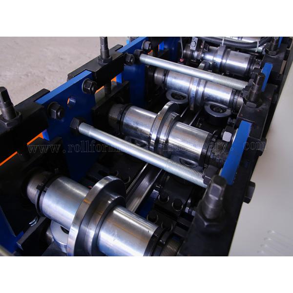 12 Step Cr12 Cutter Shelf C Purlin Roll Forming Machine CE ISO SGS Certificate
