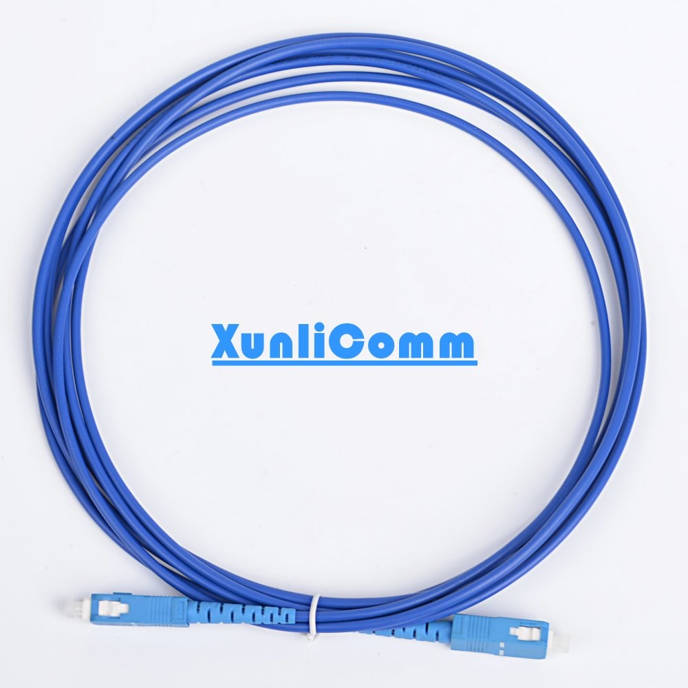 China Anti - Rodent Fiber Optic Patch Cord , SC To SC Fiber Patch Cable High Reliability wholesale