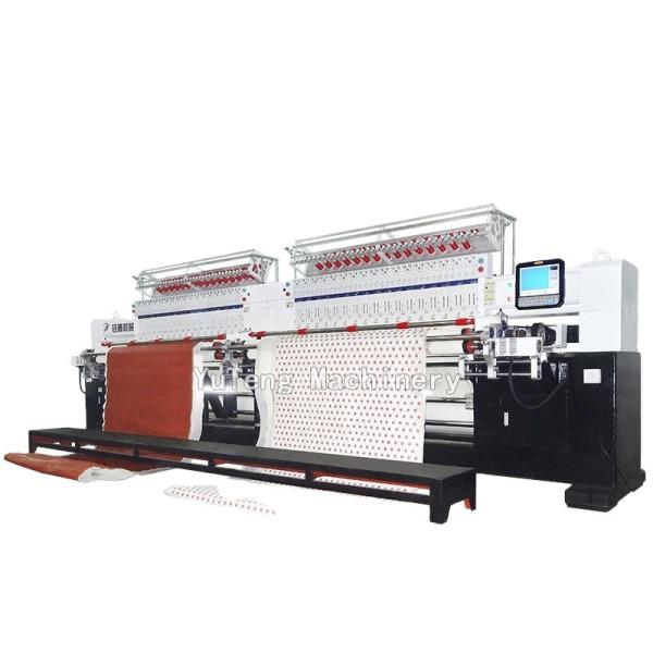 Computerized Lock Stitch Quilting Machine For Textile Production 1650mm/2450mm Sewing Width