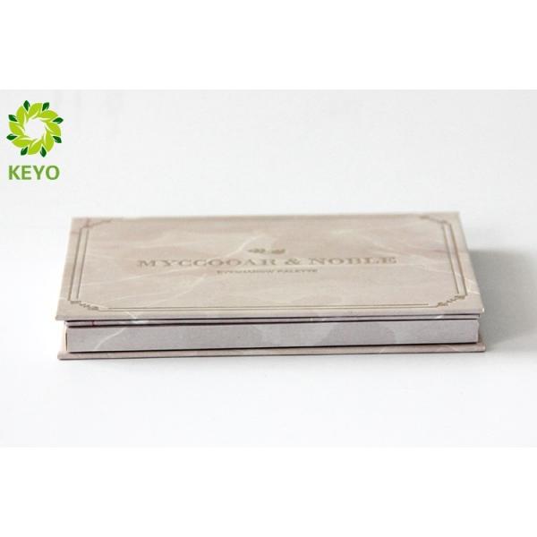 Paper Material Empty Eyeshadow Palette Case Square Shape For Cosmetics Packing Industry