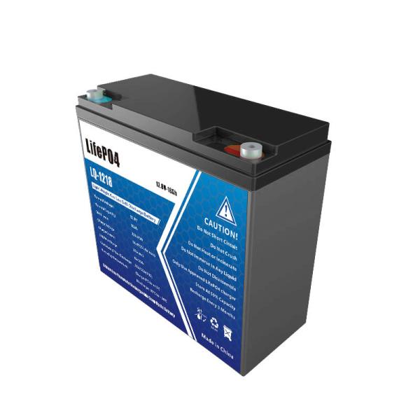 Electric Vehicle Lifepo4 Prismatic Battery Voltage 12v Capacity 18ah