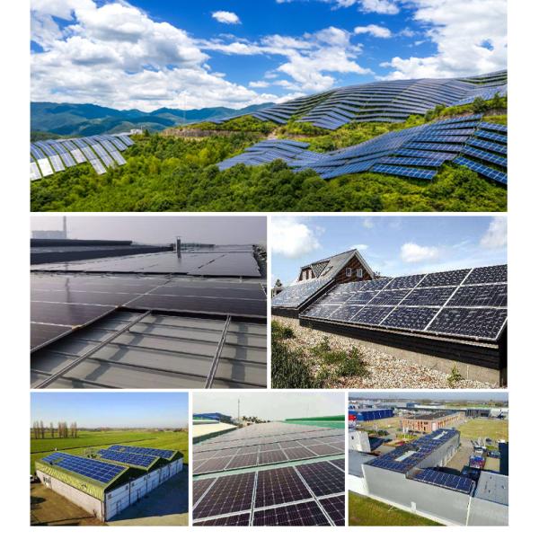 One Stop Solutions Solar Panel Power System 3KW 6KW Complete Hybrid Set
