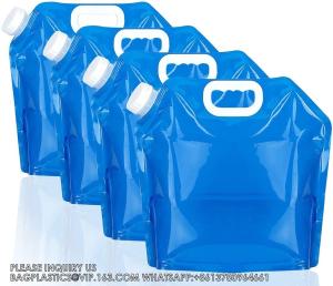 China 3L5L Spout Plastic Container Bag For Liquid Drink Juice Beer Pouch Package Packaging With Pour Spout Juice Spout wholesale