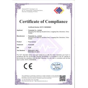 Forsentek Co., Limited Certifications