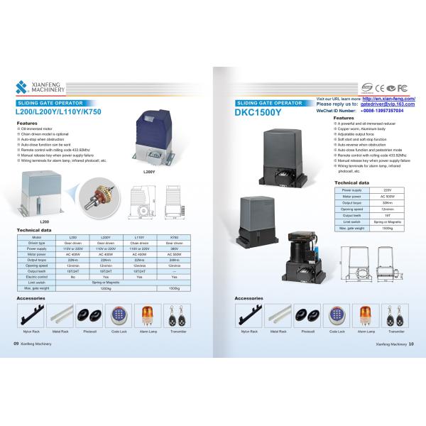 Sliding Gate Operator Automatismes Pour Portails Auto door opener