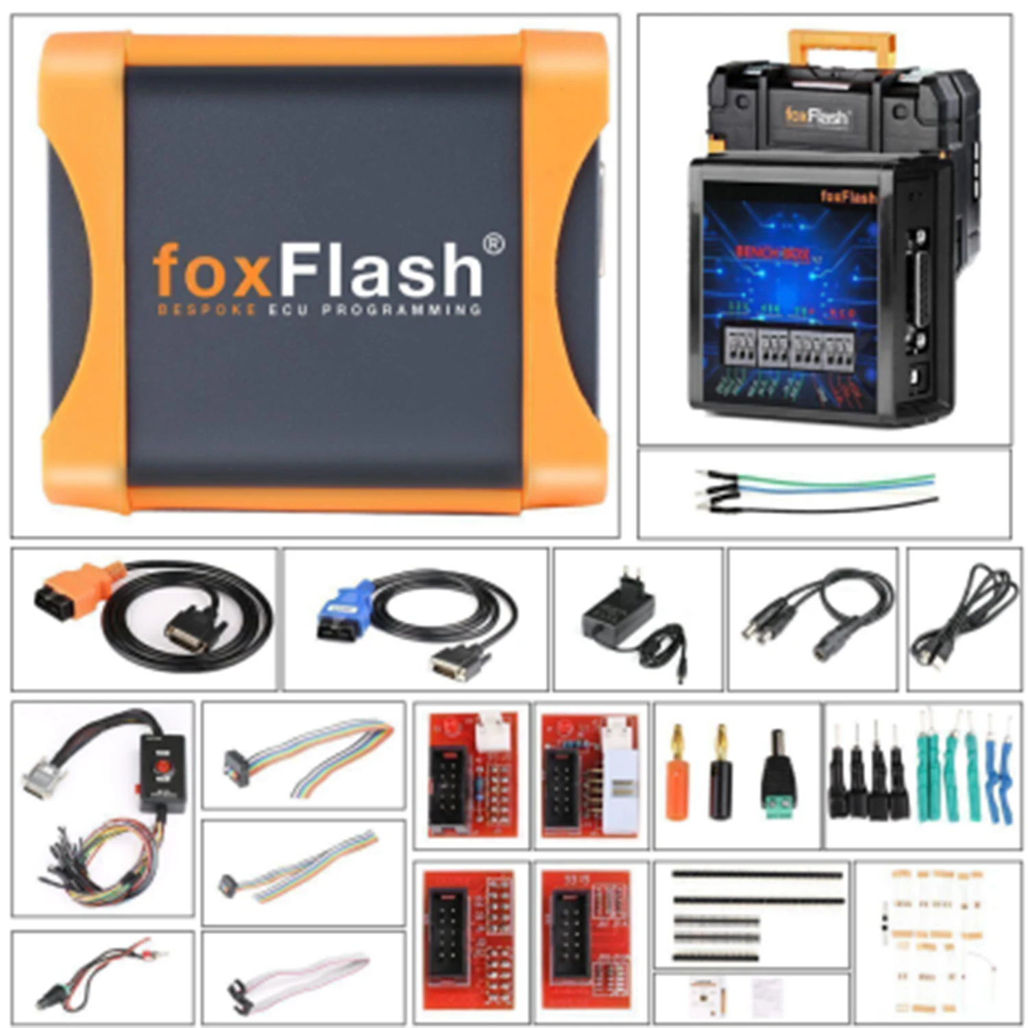 Foxflash ECU TCU Programmer Master Version with 5 Modes OBD BDM JTAG
