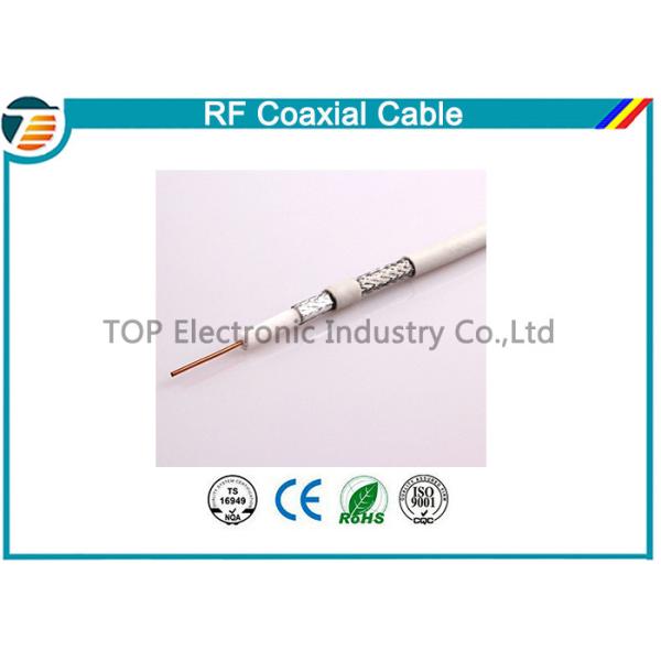 China Small 50ohm RG174 Coaxial Cable For Antenna / Communication Telecom wholesale