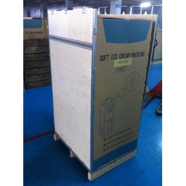 Hot-sale in UK Oceanpower mini frozen yogurt machine 1100W,Danfoss compressor