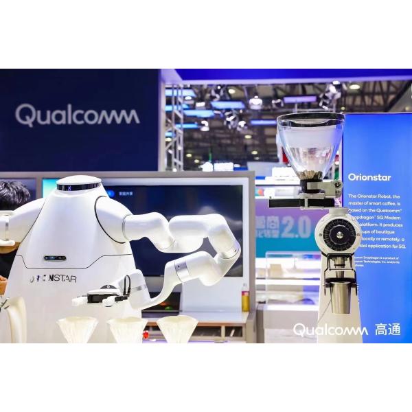 Automatic Cleaning Robot Coffee Machine 60 Cups Shopping Mall make pour over coffee