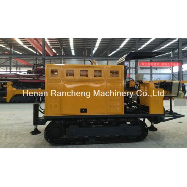 Full Hydraulic Crawler Core Drilling Rig With 74KW Cummins Engine