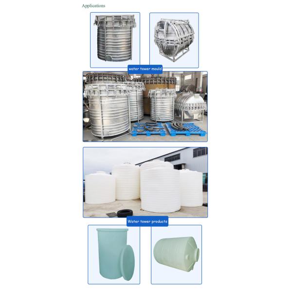 Large Tanks Rotomolding Molds Extra Strength Requirements Available