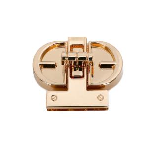 China Reusable Double E Twist Handbag Lock Hardware Bag Accessories wholesale