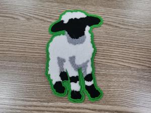 China Heat Transfer Labels Towel Embroidery Patch Cotton Material Customized wholesale