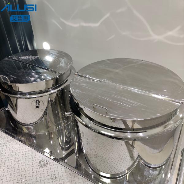 Fixed Type Vacuum Emulsifying Homogenizer Cosmetic Cream Emulsifier Double Stirring Mixer