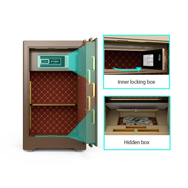 H1080mm Commercial Safe Box with 4 Open Ways for Money Jewelry Cash Document Valuables