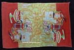 pigment printed tea towel, microfiber material