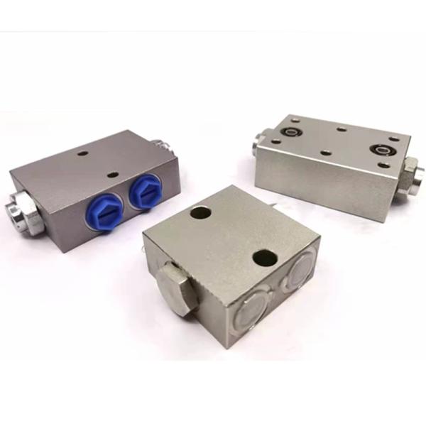 Hydraulic Double Pilot Operated Check Valve Two Cartridge Design