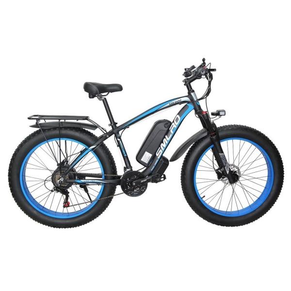 48V Fat Tyre Electric Bike , Electric Bike 26 Inch 80-100km Pedal Assist Mode