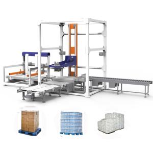 China Food Packaging Palletizing Line Machine Industrial Servo Cartesian Palletizer wholesale