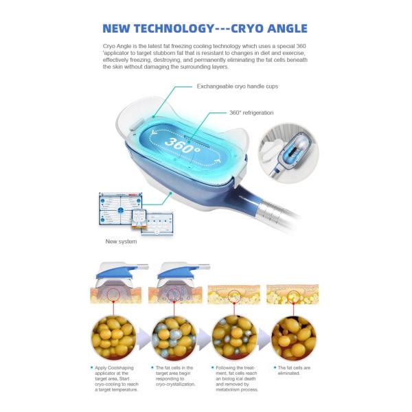 Multifunction Fat Freezing Machine , 360 Body Sculpting Cryo Slimming Machine