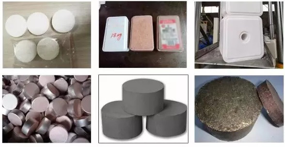 Single Punch Tablet Compression Machine Tcca Salt Block Tablets Making Machine Salt Pellet Powder Press Macine