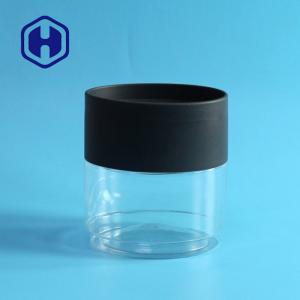 China Custom Plastic Packaging Jar 13oz Flat Oval Tin Can Dry Fruit PET Storage Container wholesale