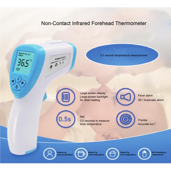 Abs Material Non Contact Infrared Thermometer Digital Infrared Baby Thermometer
