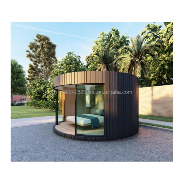 Modern Luxury Portable Container House Prefabricated Steel Structure Mobile Prefab Villa Home Hotel for Log Eco-Friendly