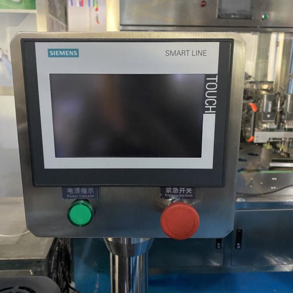 2000 ~ 3500 b/H Pneumatic Plastic Bottle Capping Machine Electrical Control Movement