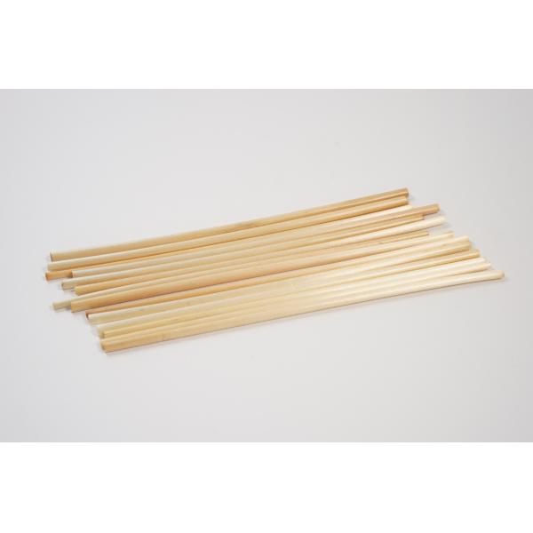 Natural Straw Eco Friendly 3-5mm 200mm Biodegradable Compostable